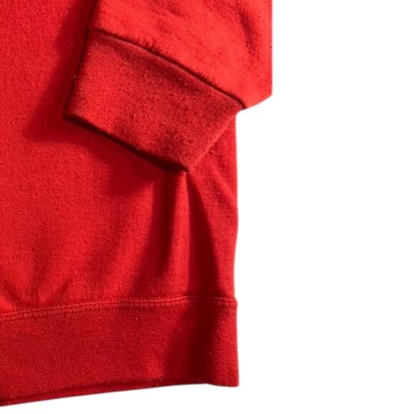 Jerzees Red Crewneck Alvin Sweatshirt - Picture 2 of 4